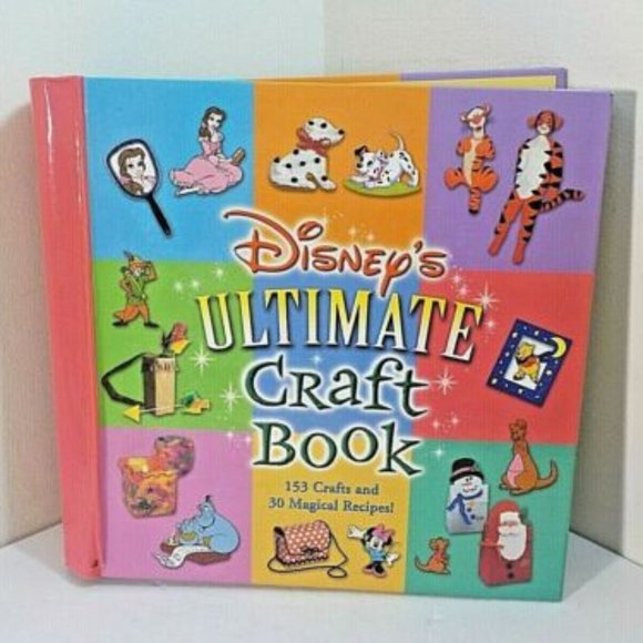 Disney's 1st ed Ultimate Craft Book 153 Crafts & 30 Magical Recipes HB (2002) - Picture 1 of 12